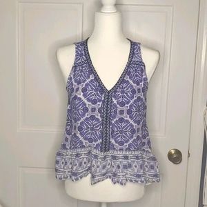 Patrons of Peace flowy tank top